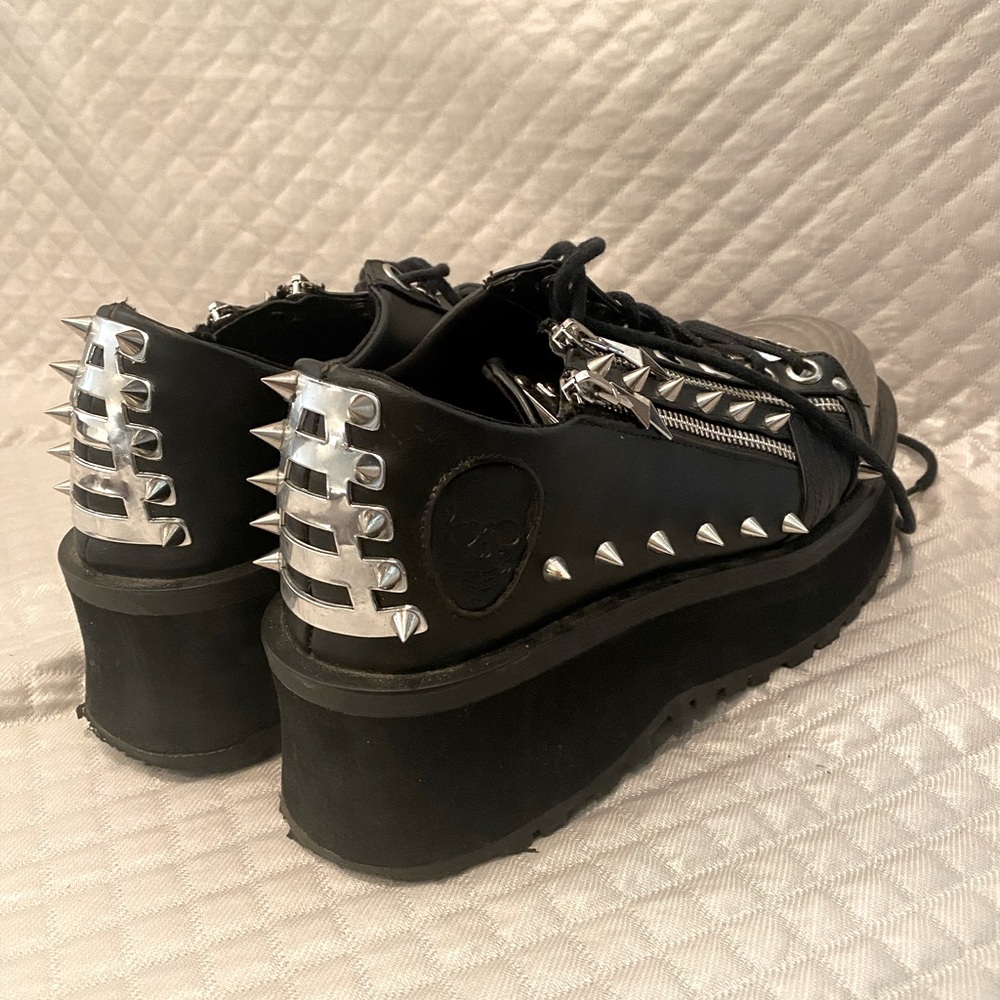 Demonia Grave Digger Shoes Size 11